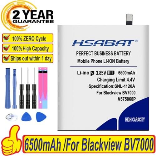 HSABAT Batteries For Blackview BV7000 Pro Phones