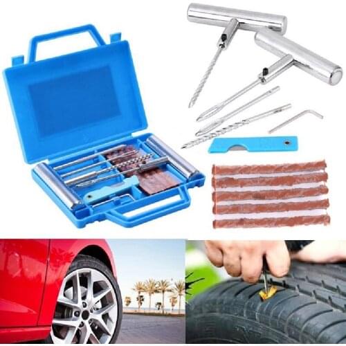 Car tire repair tool, for bicycle, tubeless tire, puncture repair kit, garage plug automotive accessories