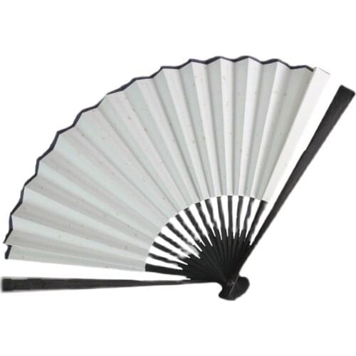 Rosewood Ebony Door Frame Folding Fan 7/8/9/10 Portable Mens Portable Retro Fan Xuan Paper Surface Inscription hand held fans