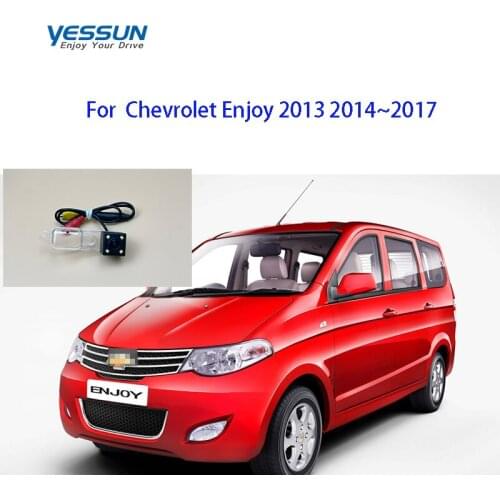 Yessun 1280*720 Rear view Camera For Chevrolet Enjoy 2013 2014 2015 2016 2017 CCD fisheye camera/car license plate camera