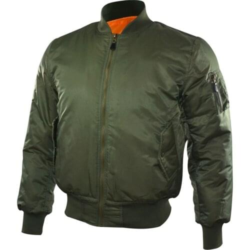 MA1 Men Winter Warm Military Airborne Flight Tactical Bomber Jacket Army Air Force Fly Pilot Jacket Aviator Hiking Down Coat