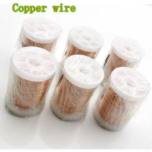 0.13mm 0.25mm 0.5mm 1.3mm 1.4mmQA Enameled Copper Wire Magnetic Wire For Inductance Coil Relay Electric Meter Coil Winding