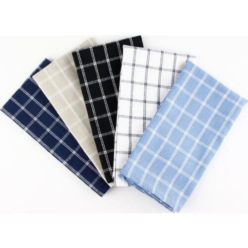 30 x 40cm Fashion cloth Napkins cotton linen heat insulation mat dining table mat children table Napkin fabric placemats