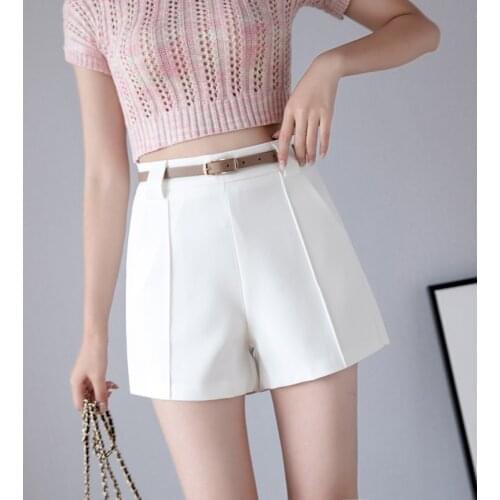 New Fashionable and looseWild ShortsWomens Shorts summer Slim Wide Leg A-line Shorts