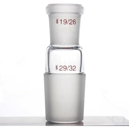 Glass Reducing Adapter From 29/32 to 19/26,Laboratory Glassware