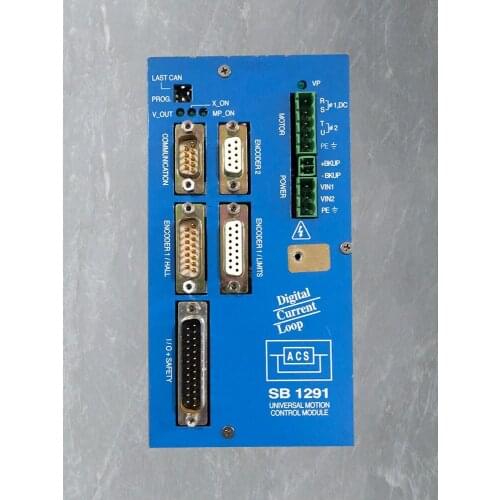 ACS SERVO DRIVER SB1291-B-V-H-A-R SPOT STOCK USED GOOD IN CONDITION