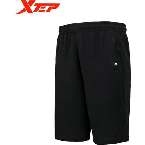 Xtep Mens Sports Shorts Summer Comfortable Casual Shorts Knee Length Summer Gyms Fitness Workout Beach Short Pants 879229610329