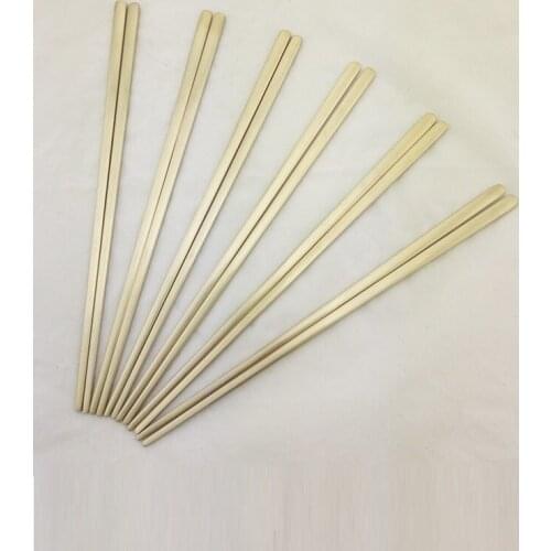 23cm one pair 304 stainless steel chopsticks solid flat gold color titanium coated