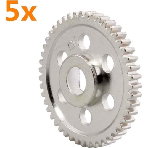 5Pcs 06232 Metal Spur Gear ( 47T ) HSP Spare Parts For R/C RC 1/10 Model Remote Control Cars