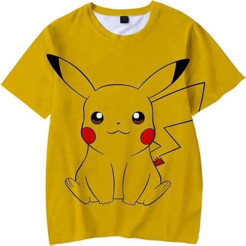 Kids T-shirt Anime Print Backpack Short Sleeve Manga Costume Cool Funny Cute Tshirts Harajuku Casual Tee shirt oversized T-shirt
