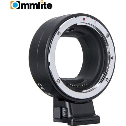 Commlite Electronic Auto Focus Lens Mount Adapter Stabilization for Canon EF/EF-S Lens to Nikon Z6/Z7 Z-Mount Mirrorless Camera