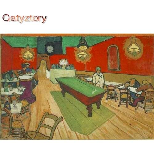 GATYZTORY Frame DIY Painting By Numbers Abstract Picture Acrylic Paint By Numbers Wall Art Picture Canvas Painting For Home Gift