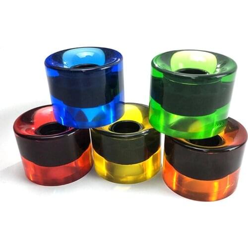 4pcs/set Cruiser Skateboard Wheels Blank Pro 60X45 mm Longboard Wheel fit 22 Inch Plastic Backpack Skate Board