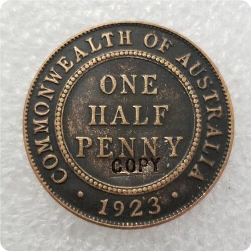 COPY REPLICA 1923 AUSTRALIAN half penny