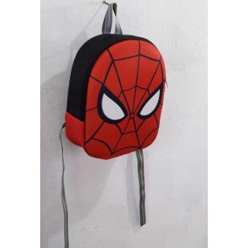 Fashion children school bag 3D spiderman printing plush marvel backpack kindergarten boys and girls school bag Mini backpack