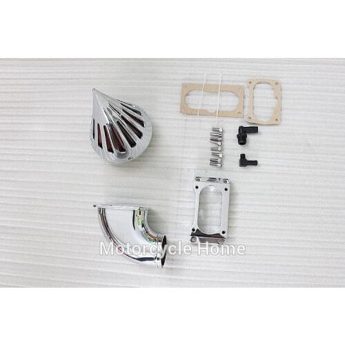Motorcycle Chrome Spike Air Cleaner Kits Intake For Kawasaki Vulcan 2000 VN 2000 Classic VL 2000 LT Vulcan2000 VN2000 VL2000LT