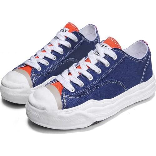 Mens shoes 2021 spring and autumn casual shoes retro platform shoes student canvas shoes fashion vulcanized shoes running shoes