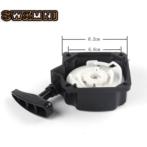 Pull Start Starter with Claw Pawl For 36cc 43cc 49cc 2 Stroke Gas Petrol Goped Razor Moped Scooters Pocket Mini Moto Dirt Bike
