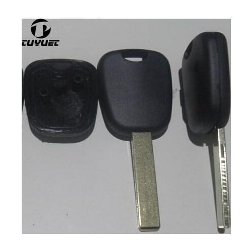 Replacement Car Key Blanks Case For Citroen C2 C-Triomphe Transponder Key shell (With Groove ) HU83 Blade