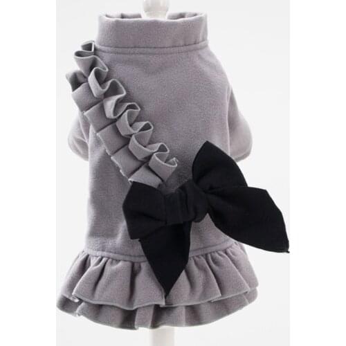 Pet Dog Dress Winter Cat Puppy Princess Skirt Small Dog Clothes Dresses Chihuahua Yorkshire Maltese Poodle Bichon Pet Outfit