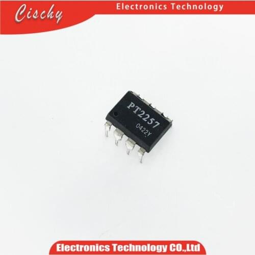 1pcs/lot PT2257 PT 2257 DIP-8 In Stock
