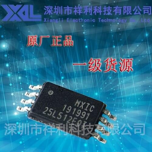 100% Original New In stock MX25L512EOI-10G 25L512EOI TSSOP-8 (10pcs/lot)