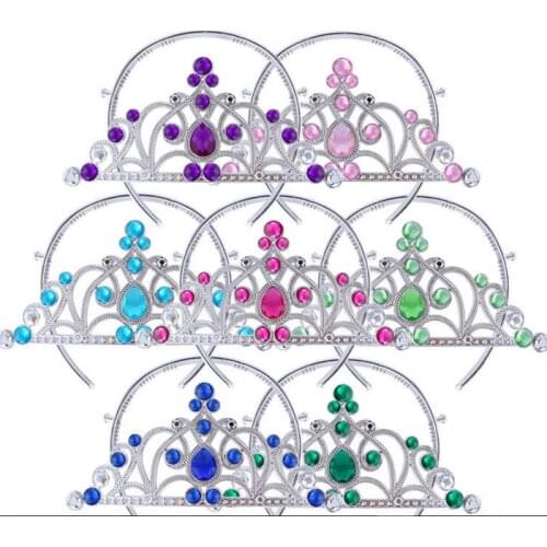 15 drill Ashar ice princess crown hair ornaments headdress performance dance parties