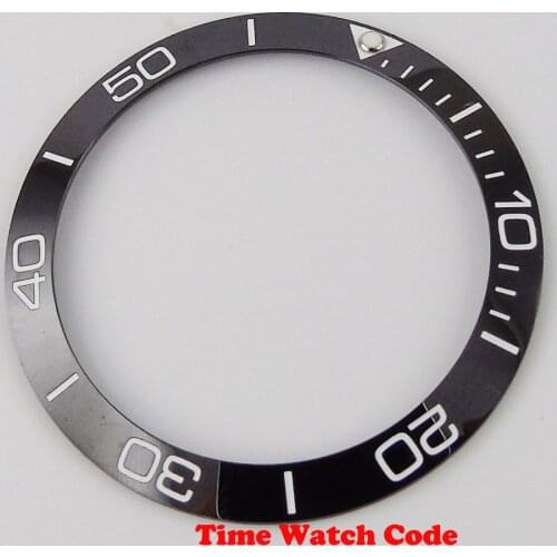 38mm Ceramic Watch Bezel insert for 40mm Automatic Mens watch face Accessories Replacement watch parts