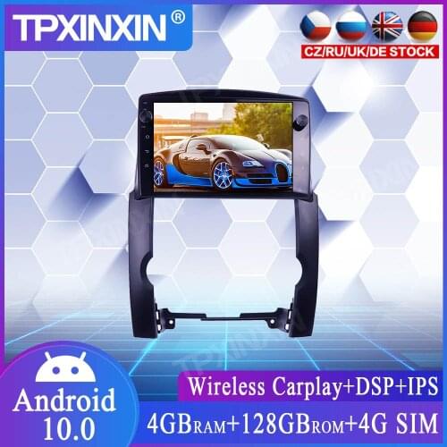 For Kia Sorento 2009-2012 DSP 4+128G Android 10.0 GPS IPS Car GPS Multimedia Player Headunit Audio Radio Navigtion Tape Recorder