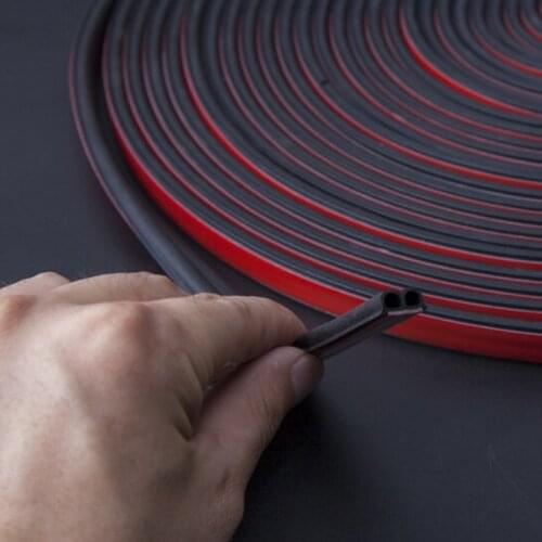 5M Car Door Seal Strips Sticker B Shape Weatherstrip Rubber Seals for Mazda 3 6 Atenza CX-3 CX-4 CX-5 CX5 CX-7 CX-9 323 m3
