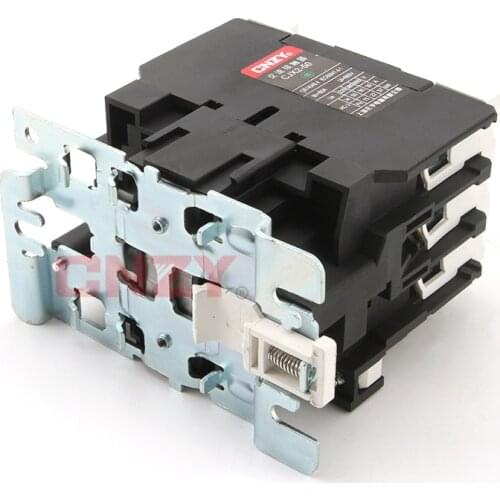 CJX2-5011 50A AC Contactor NO NC Coil Voltage Contactor 24V 36V 110V 220V 380V Normal Open Closed Alternating Current Contactor