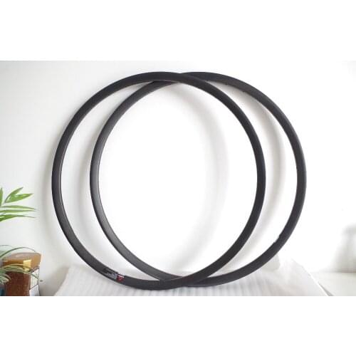 DEERACE 29er 27.5er 23.5mm x 30mm/35mm Clincher Hookless Carbon MTB Bicycle Wheel Rims Bike Rim Tubeless for AM All Mountain
