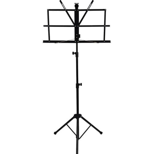 Hot-Quality Music Sheet Tripod Stand Stainless Steel Music Stand Holder Height Adjustable