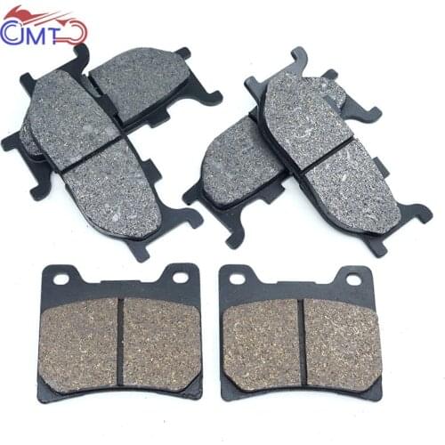 For Yamaha XVS1100 Drag Star DS11 V-Star 1999-2008 XVS1100A XVS1100AT XVS1100AW Silverado XVS 1100 A Front Rear Brake Pads Set