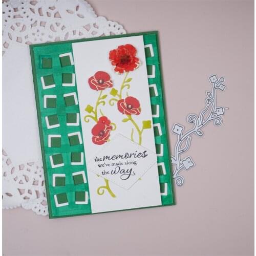 YaMinSanNiO Flower Leaves Branch Metal Cutting Dies For Scrapbooking Practice Hands-on DIY Album Card Craft Decoration Stencil