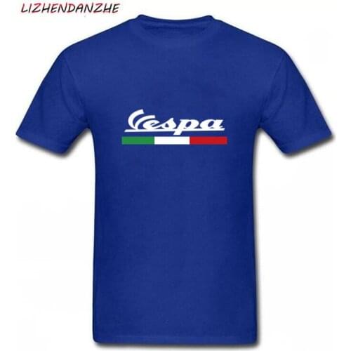 Vespa Service scooter men summer brand T-shirt fashion high quality classic clothing short-sleeved T shirt motorcycle Tshir 0242