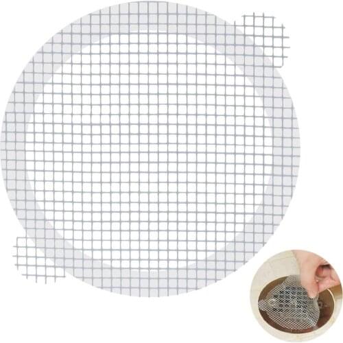 25 Sheets Shower Drain Stickers Hair Catchers Drain Covers Bathroom Shower Filter Sink Strainer Filter Water Stopper