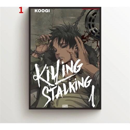 Anime Poster Killing Stalking Japanese Classic Canvas Painting Wall Artwork HD Print Modern Picture Home Decoration No Framework