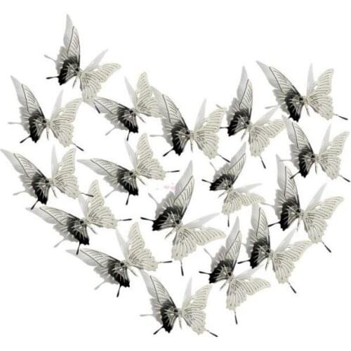 Shop decoration exhibition hall art butterfly pendant creative stainless steel star art hanging pendant decoration ornaments