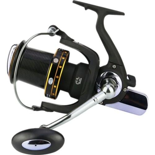 14BB Super Big Long Shot Fishing Reel 11000 Series CNC Handle Metal Spool Sea Surf Cast Spinning Reels Saltwater Distant Wheels