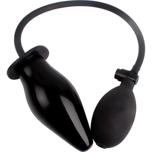 Adult Products Expandable Butt Plug Silicone Massager Sex Toys for Women Men Inflatable Anal Plug Backyard Anal Dil