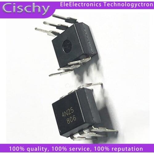 10PCS EL4N25 4N25 EL4N35 4N35 DIP