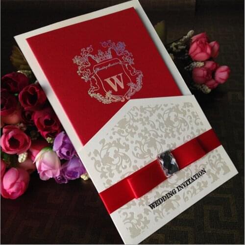 20Pcs Luxury Wedding Invitation Card Personalize Customize Romantic wedding invitations Party Supplies for Business Birthday