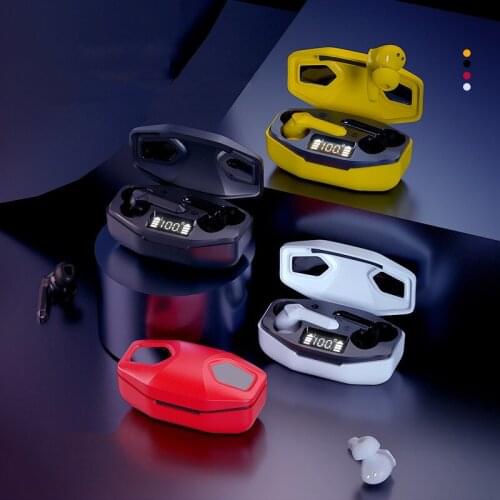 Bluetooth Headset Wireless Headset In-Ear Earbuds with Fast Charging Box LED Display for Work/Sports/Games