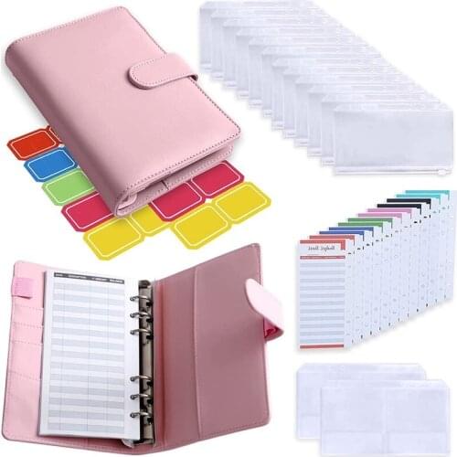 29 Pieces of A6 Binder Notebook Budget Binder Billing Manager Suitable for Travel Diaries, Business Notebooks