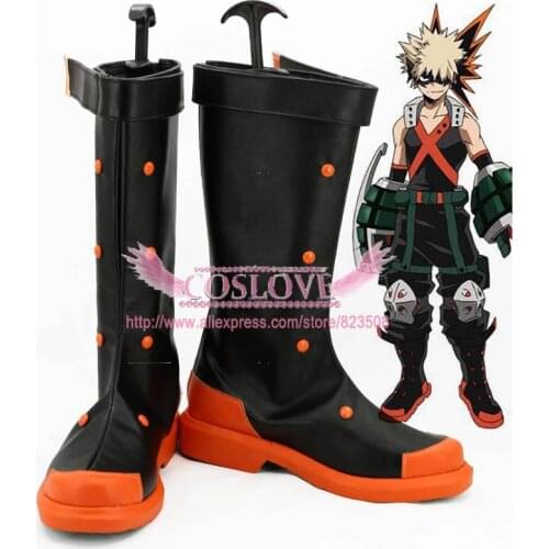 My Hero Academia Boku no Hero Akademia Katsuki Bakugou Cosplay Shoes Boots CosplayLove