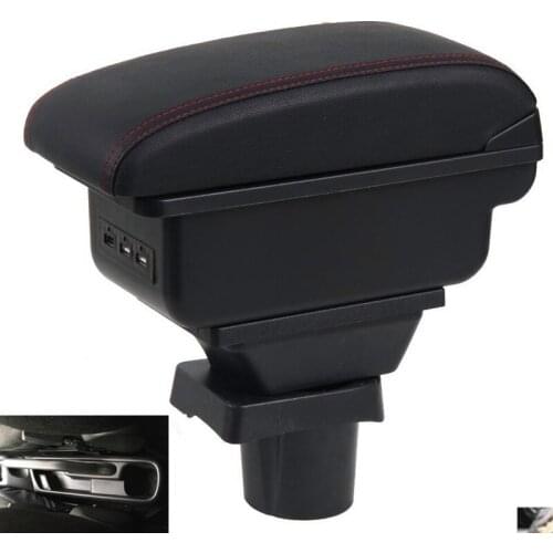 For kia picanto armrest box central Store content Storage box armrest box USB interface