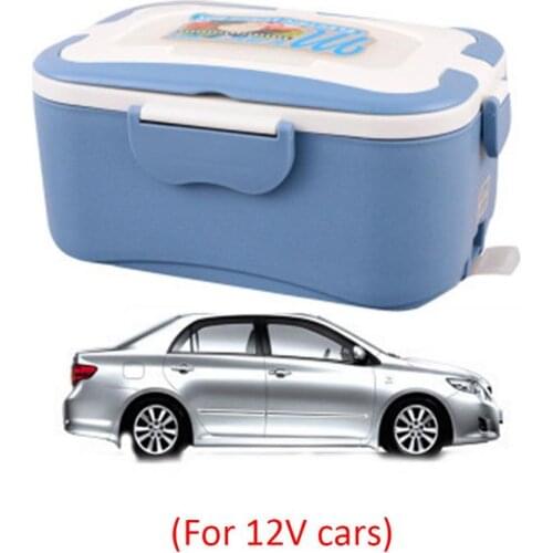 ZK30 Electric Rice Cooker Car Home Heat Insulation Lunch Box Charging Hot Rice Cooker Multicooker Food Warmer Box 12V/24V/220V