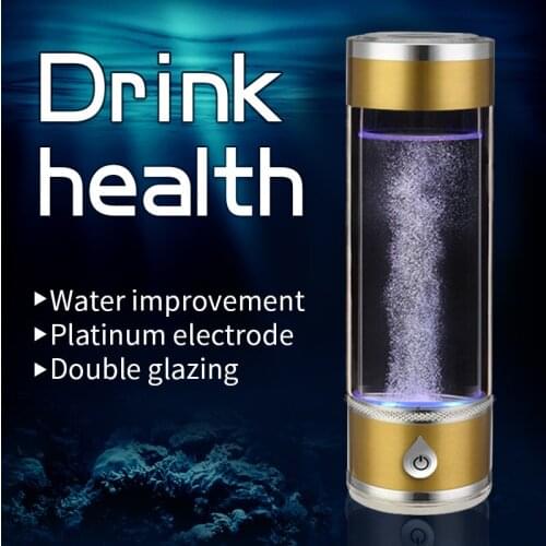 SPE Rich Hydrogen Water Generator Platinum Electrolysis Energy Hydrogen-rich Antioxidant ORP H2 Water Ionizer Smart Healthy Cup