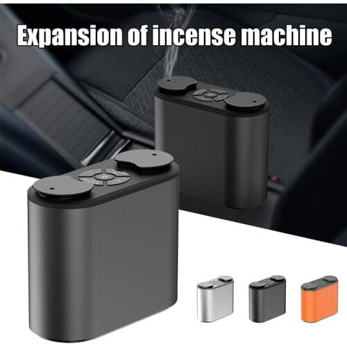 Cnc Mini Essential Oil Aromas Diffuser Double Spout Diffuser USB Charge Portable Shell Air Humidifier Diffuser for Home JDH88